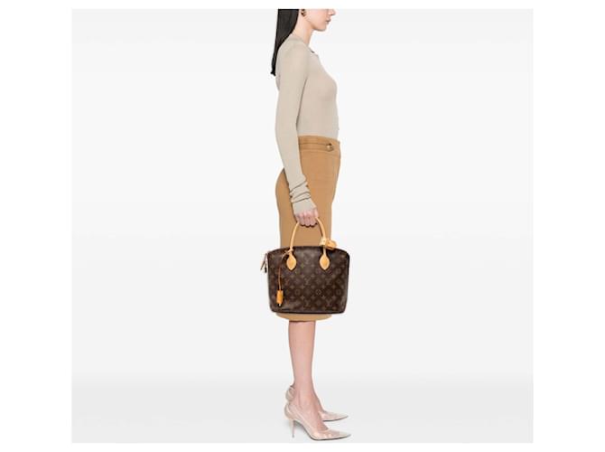 Borsa Louis Vuitton Monogram Lockit PM marrone - vista 8