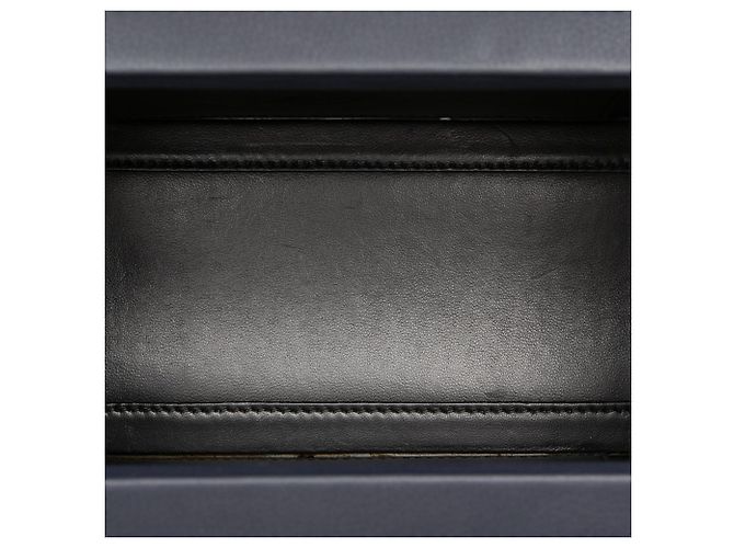 Borsa a mano LOEWE Small Leather London Postal blu Satchel - vista 4