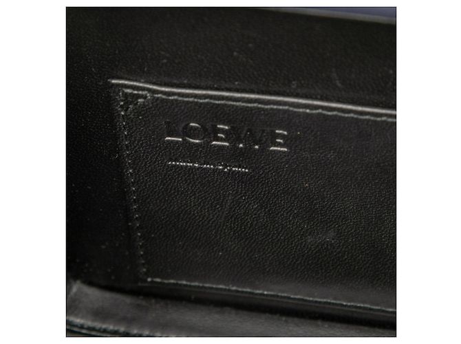 Borsa a mano LOEWE Small Leather London Postal blu Satchel - vista 5