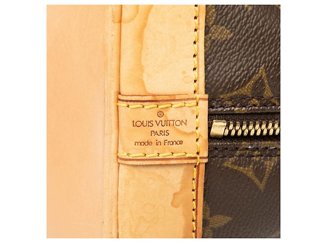 Borsa Louis Vuitton Monogram Alma PM marrone - vista 5