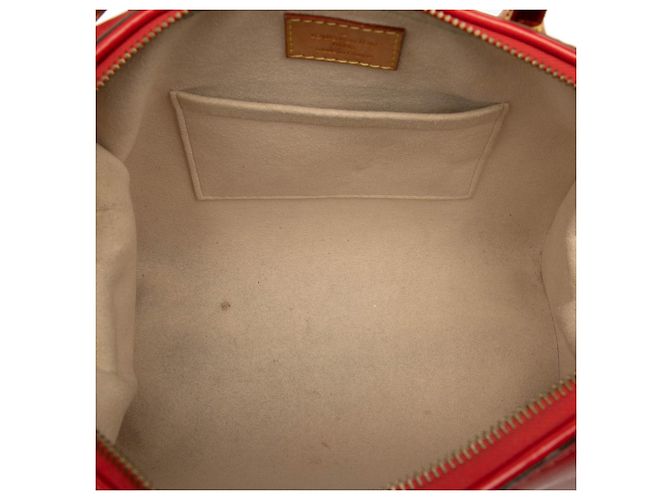Borsa Louis Vuitton Epi Doc BB rossa Rosso - vista 4