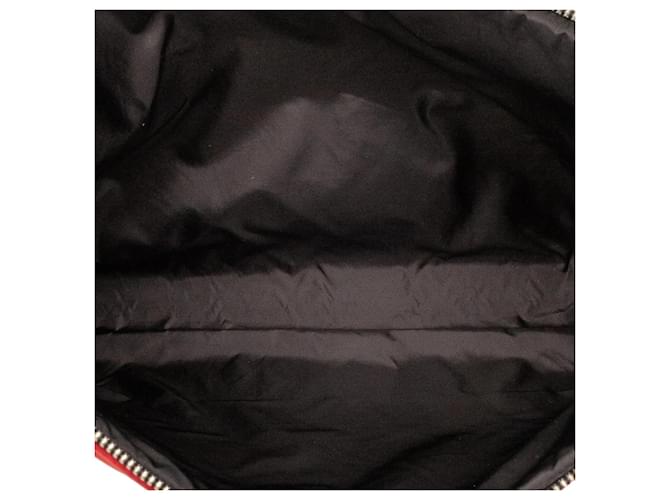 Clutch Tessuto Soft Zip rossa Prada Rosso - vista 4