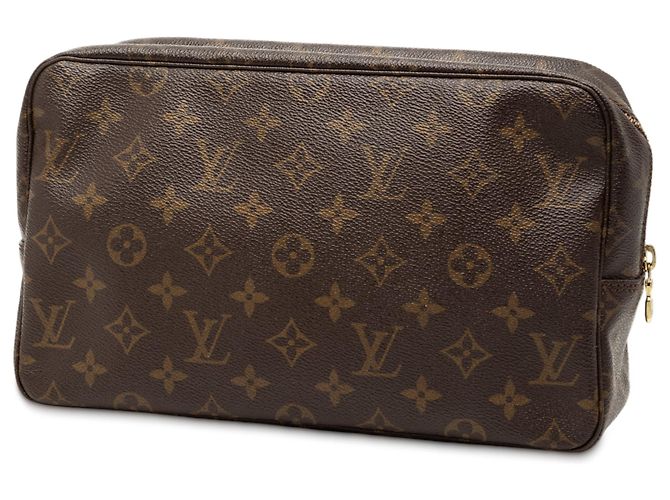 Necessaire Louis Vuitton Monogram marrone 28 Clutch Bag - vista 2