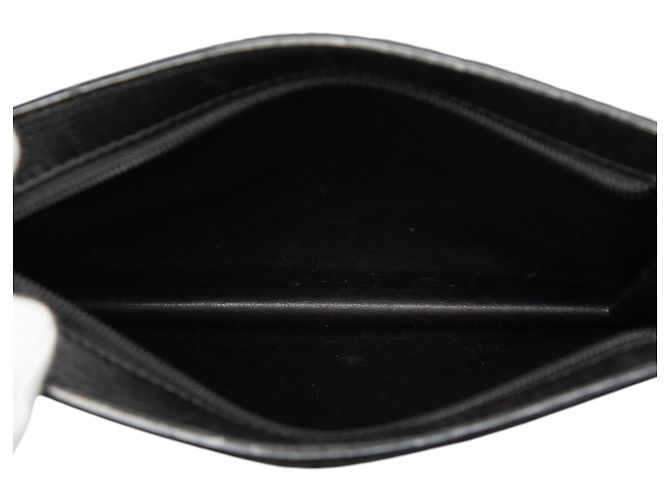 Clutch Chanel Coco de crin de caballo negro - vista 4