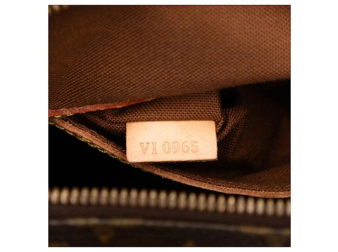 Borsa Louis Vuitton Monogram Alma PM marrone - vista 6