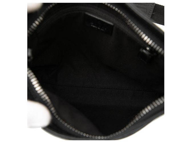 Borsa a tracolla Gucci GG Canvas nera Nero - vista 4