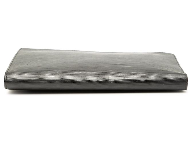 Clutch Louis Vuitton Epi Pochette Jour PM Nera Nero - vista 3