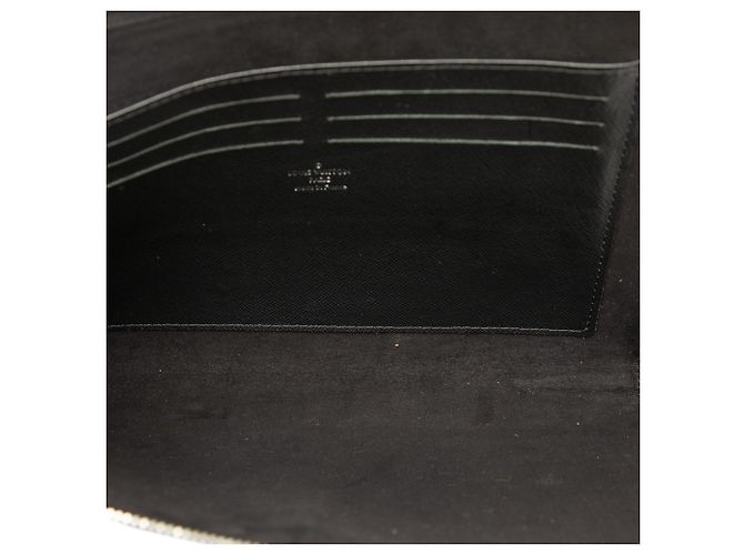 Clutch Louis Vuitton Epi Pochette Jour PM Nera Nero - vista 4
