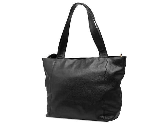 Tote Chanel CC Caviar nero - vista 2
