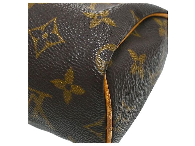 Louis Vuitton Speedy Mini HL Monogram Canvas mini Marrone - vista 5