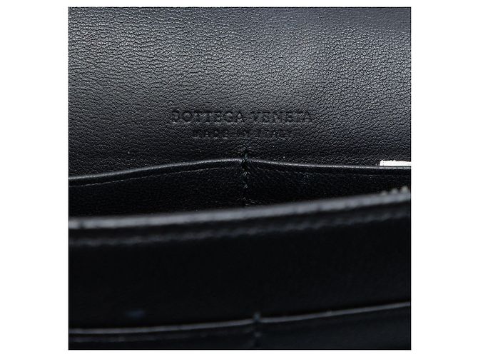 Borsa a tracolla con catena e borchie in pelle nera Bottega Veneta Nero - vista 5