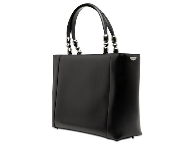Borsa Malice in pelle nera con perle Dior Nero - vista 2
