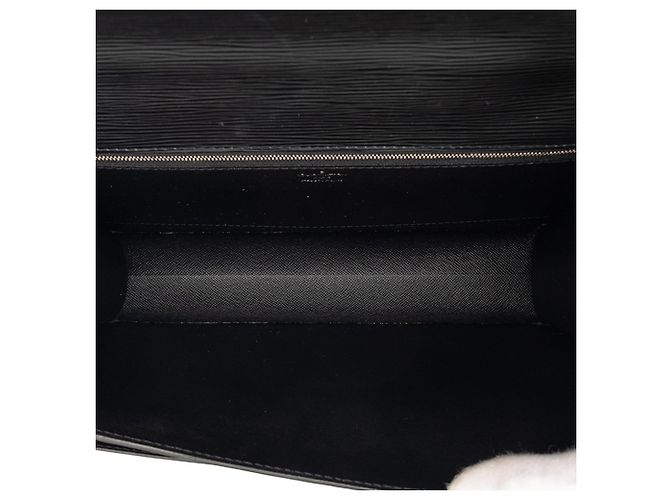 Borsa Louis Vuitton Epi Monceau 28 nera Nero - vista 4
