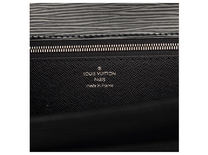 Borsa Louis Vuitton Epi Monceau 28 nera Nero - vista 5
