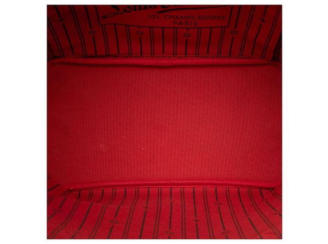 Borsa Tote Neverfull MM in Damier Ebene marrone Louis Vuitton - vista 4