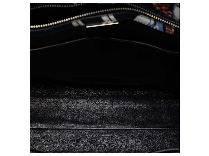 Grüner Prada Saffiano Tote mit Hawaii-Print - Ansicht 4