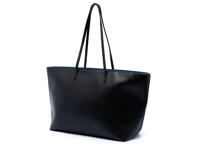 Tote Monster Roll in pelle nera Fendi Nero - vista 2