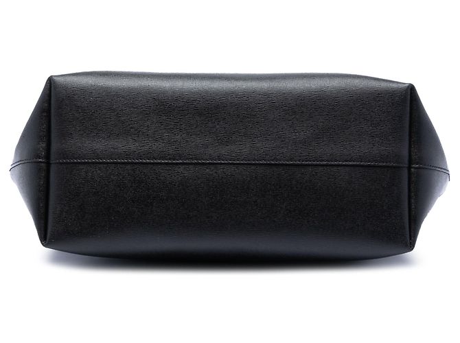 Tote Monster Roll in pelle nera Fendi Nero - vista 3