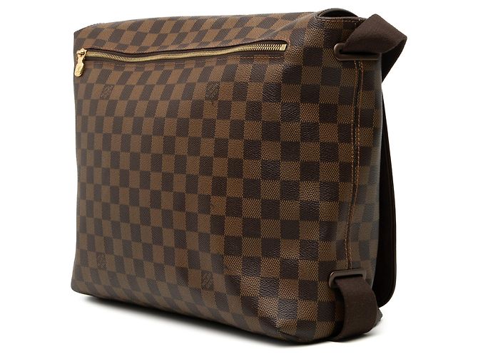 Bolso bandolera Louis Vuitton Damier Ebene Brooklyn GM marrón Castaño - vista 2