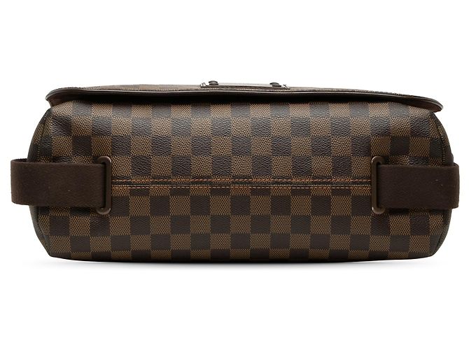 Bolso bandolera Louis Vuitton Damier Ebene Brooklyn GM marrón Castaño - vista 3