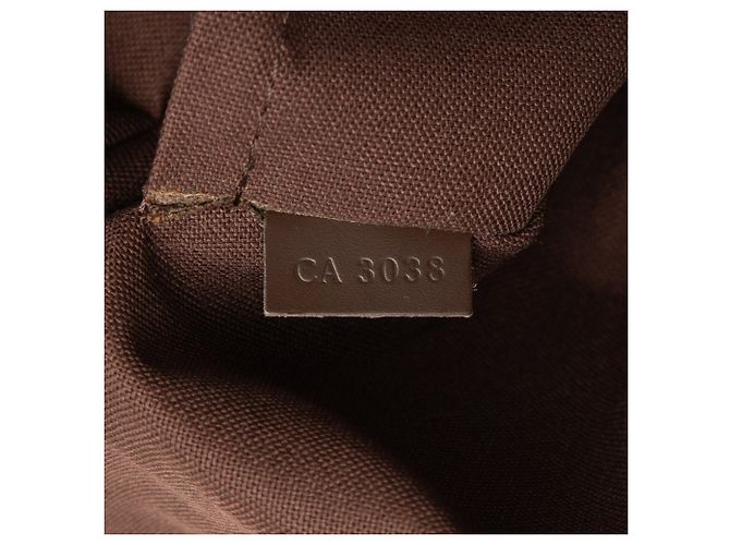 Bolso bandolera Louis Vuitton Damier Ebene Brooklyn GM marrón Castaño - vista 6