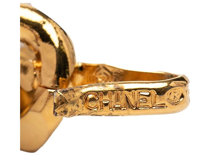 Chanel Gold Plated CC Medallion Gliederkette Gürtel Golden - Ansicht 5