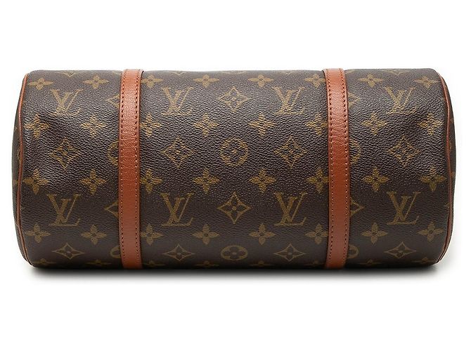 Borsa Louis Vuitton Monogram Papillon 30 marrone - vista 3