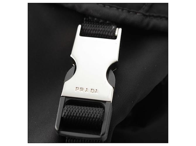 Schwarzer Prada Tessuto Rucksack - Ansicht 10