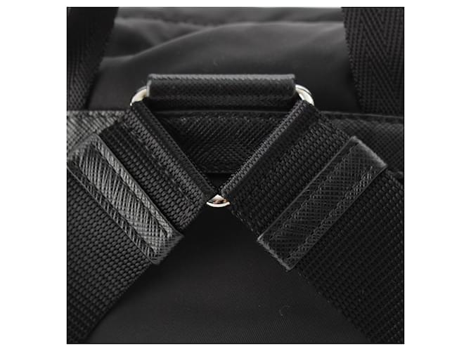 Schwarzer Prada Tessuto Rucksack - Ansicht 14