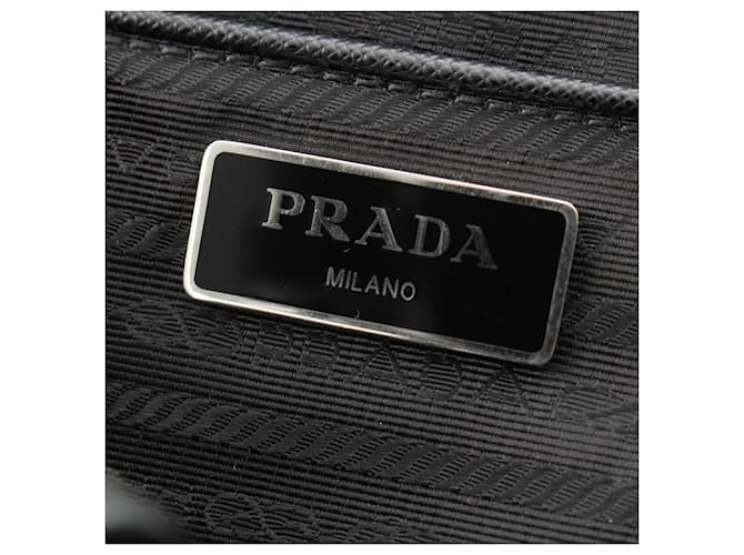Schwarzer Prada Tessuto Rucksack - Ansicht 9