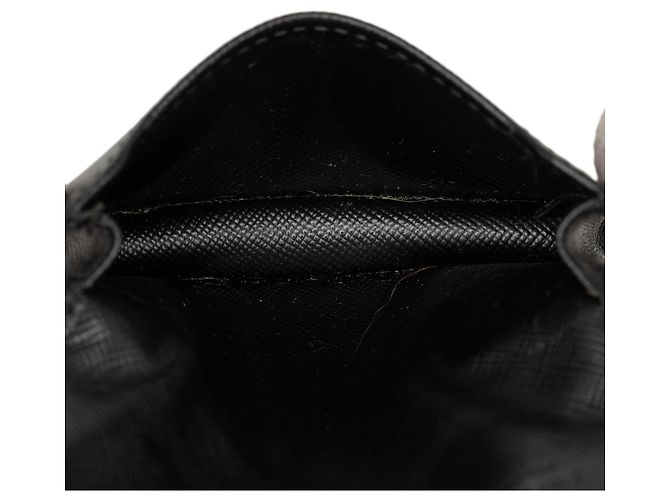 Tarjetero Saffiano negro Prada - vista 5