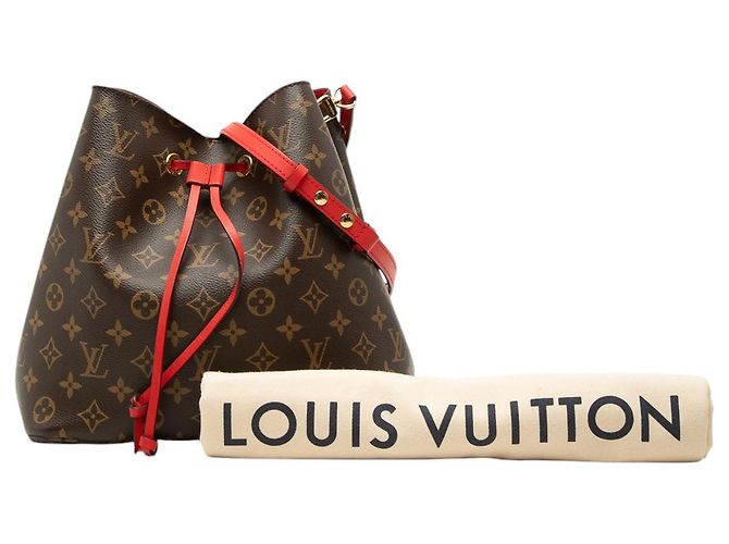 Borsa a secchiello Louis Vuitton Monogram Neonoe MM marrone - vista 8