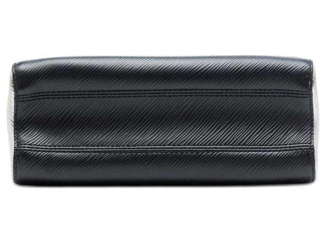 Borsa a tracolla Louis Vuitton Epi Bicolor Twist MM Nera Nero - vista 3