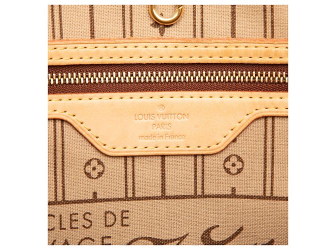 Borsa Tote Louis Vuitton Monogram Neverfull GM marrone - vista 5