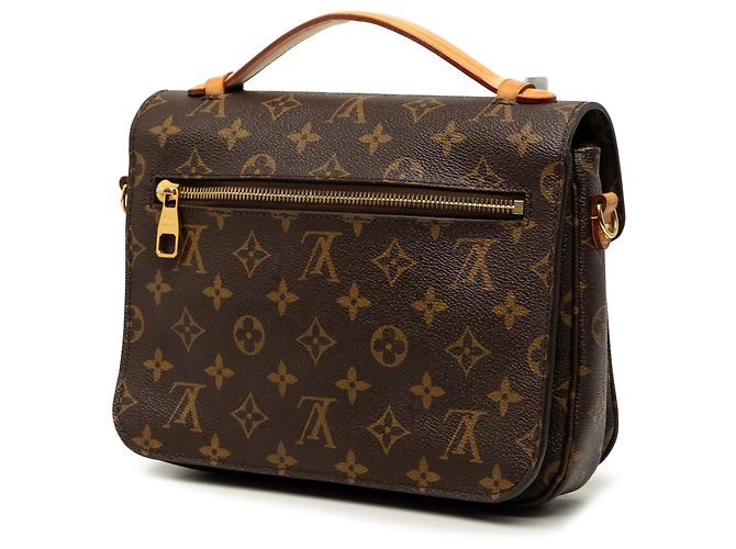 Borsa Louis Vuitton Monogram Pochette Metis marrone - vista 2