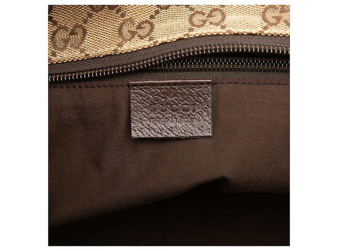 Tote Gucci GG Canvas Web beige - vista 5