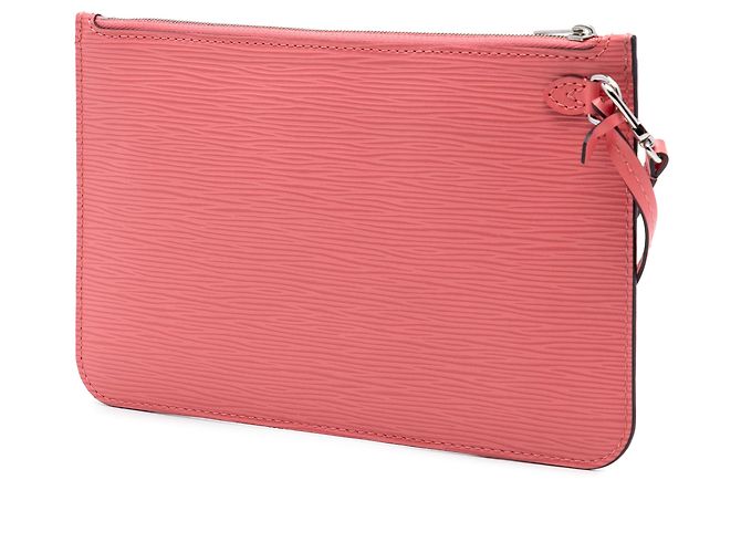 Pochette Louis Vuitton Epi Neverfull rosa - vista 2