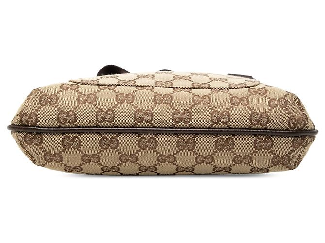 Borsa a tracolla Gucci GG Canvas beige - vista 3