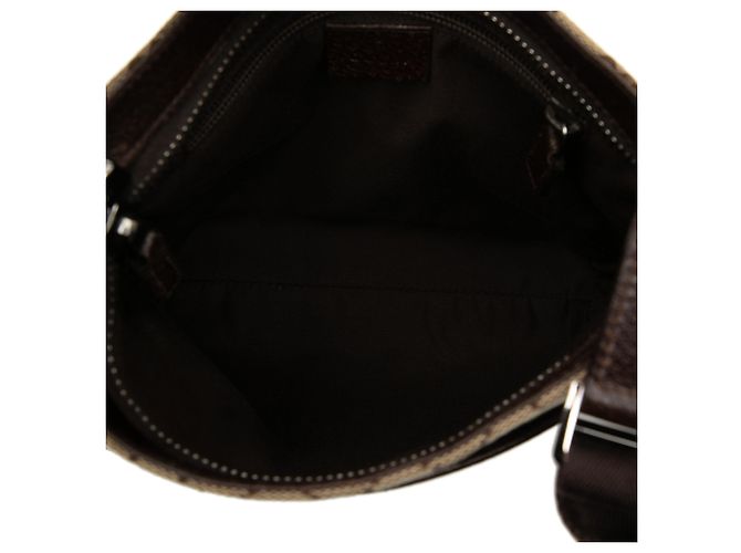 Borsa a tracolla Gucci GG Canvas beige - vista 4