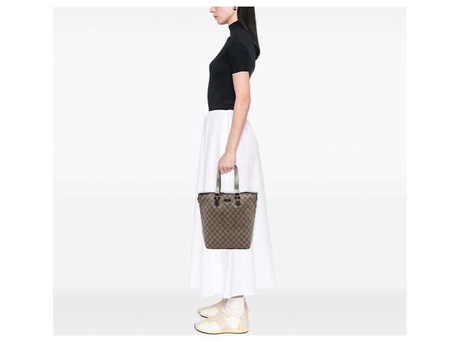 Tote Gucci GG Supreme beige - vista 7