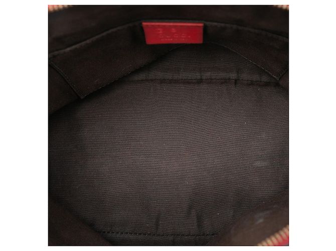Borsa Gucci Mini Guccissima Dome rossa Rosso - vista 4