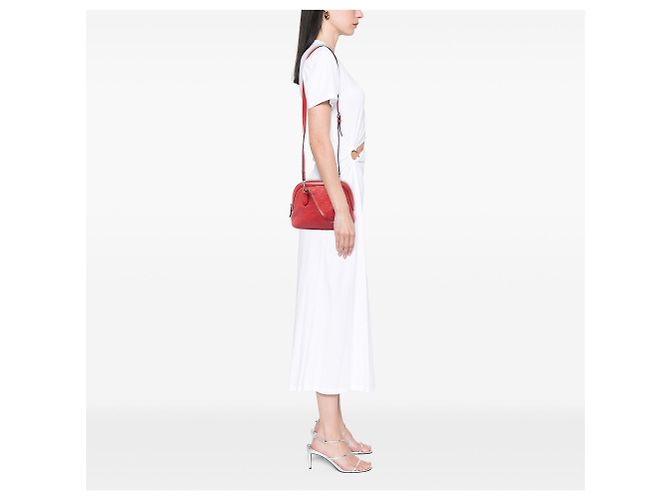 Borsa Gucci Mini Guccissima Dome rossa Rosso - vista 7