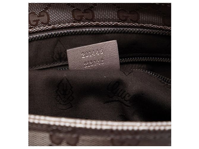 Borsa a tracolla Gucci GG Imprime Oro D'oro - vista 6