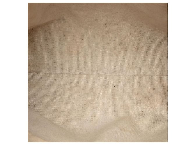 Bamboo Tote Gucci Large GG Canvas Laidback Crafty beige - vista 4