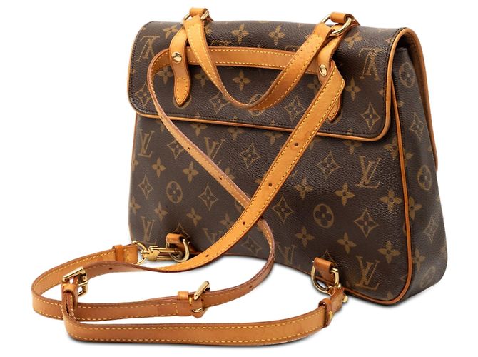 Zaino Louis Vuitton Monogram Marelle marrone - vista 2