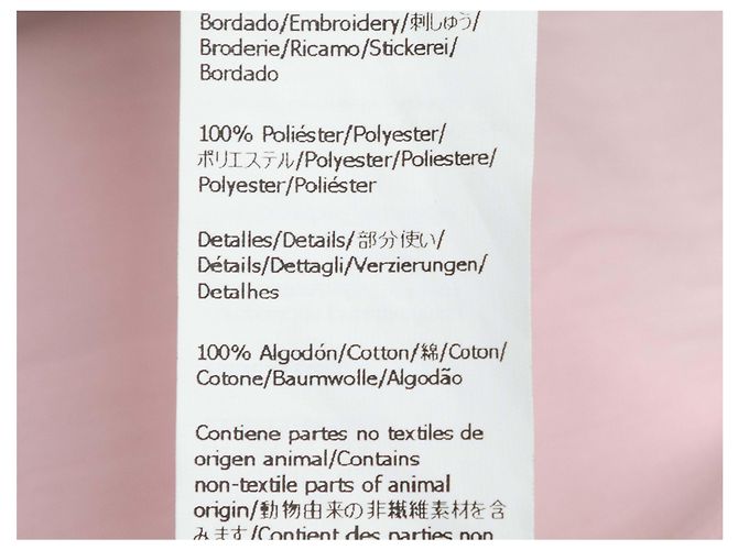 Top de algodón con botones rosa y blanco Loewe Talla IT 36 - vista 7