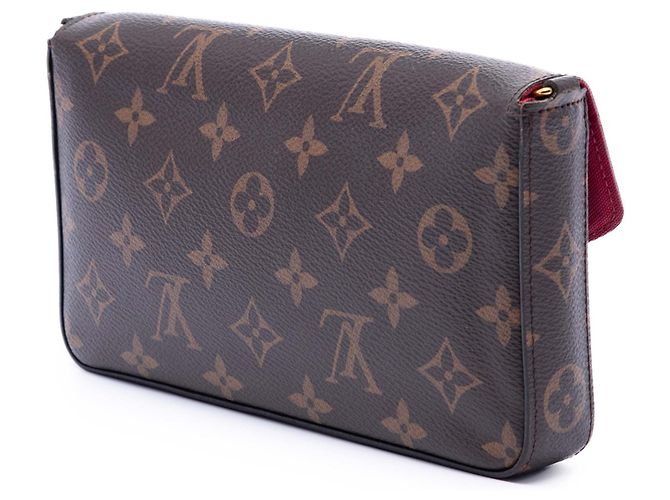 Borsa a tracolla Louis Vuitton Monogram Pochette Felicie marrone - vista 2