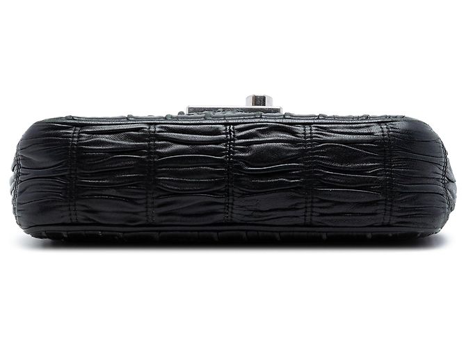 Bolso de hombro Black Prada Nappa Gaufre Sound Lock Negro - vista 3