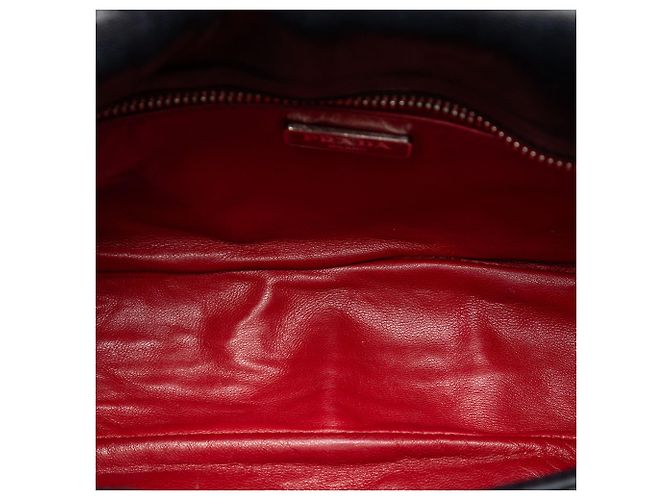 Bolso de hombro Black Prada Nappa Gaufre Sound Lock Negro - vista 4