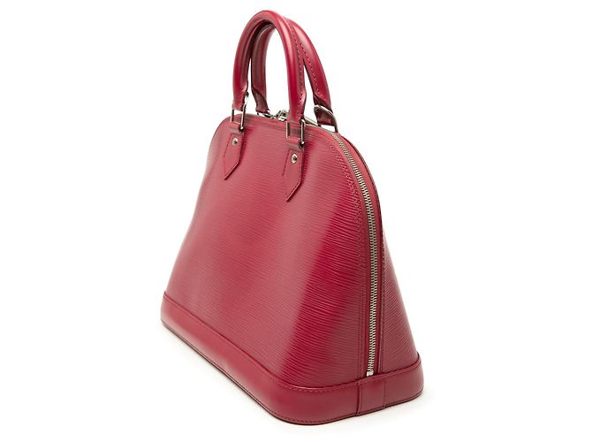 Rote Louis Vuitton Epi Alma PM Handtasche - Ansicht 2